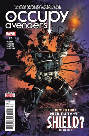 Cover OCCUPY AVENGERS #4.